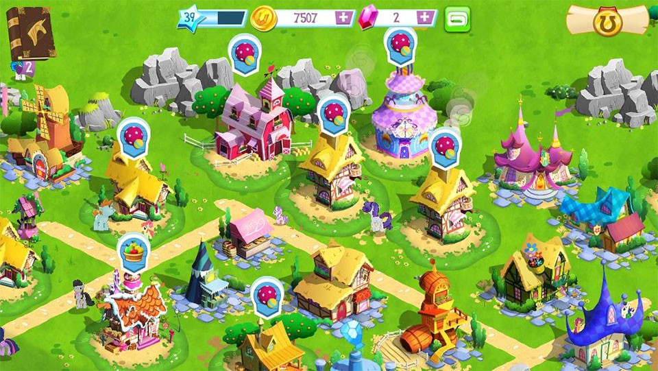 Screenshot of My Little Pony game