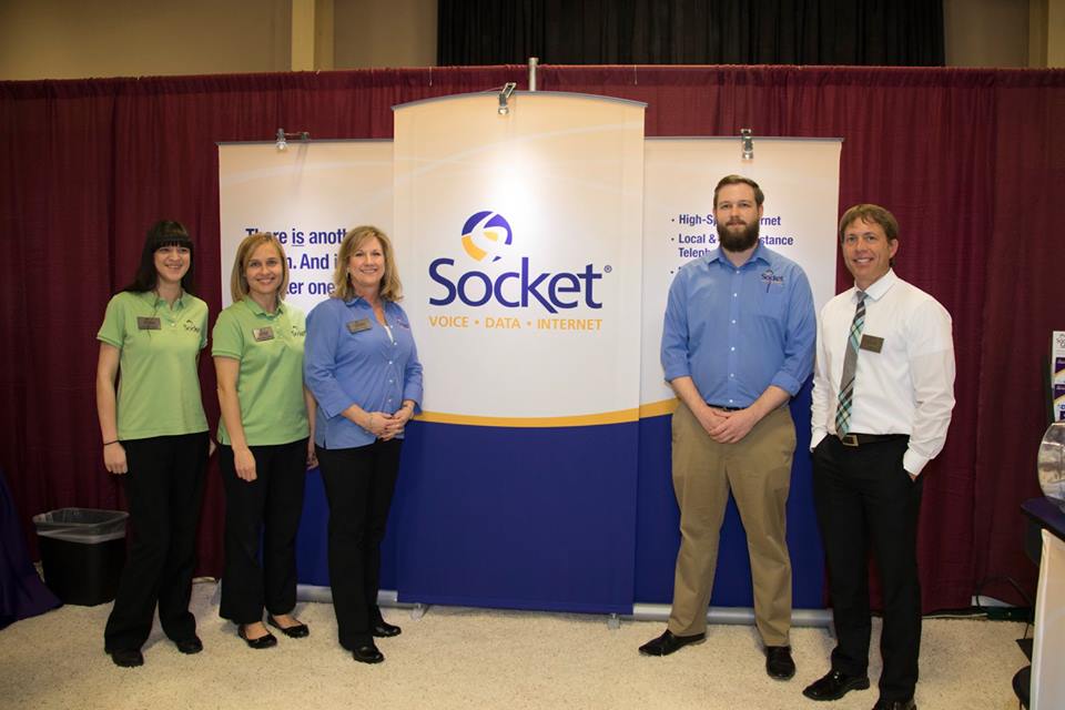 Socket Booth at COMO Business Showcase