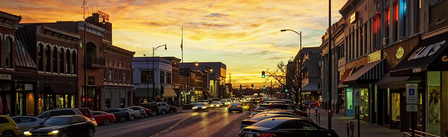 Columbia, Mo. downtown 