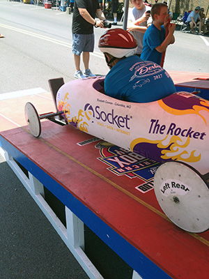 the socket soapbox derby car