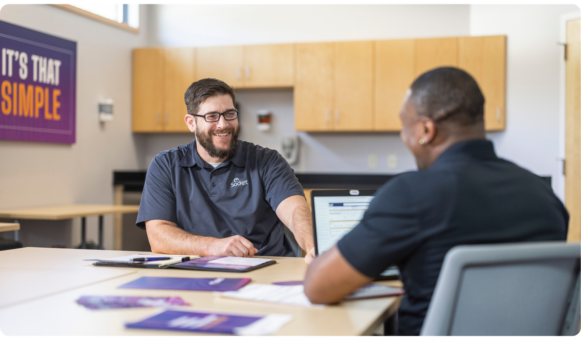 men touching each other's foreheads