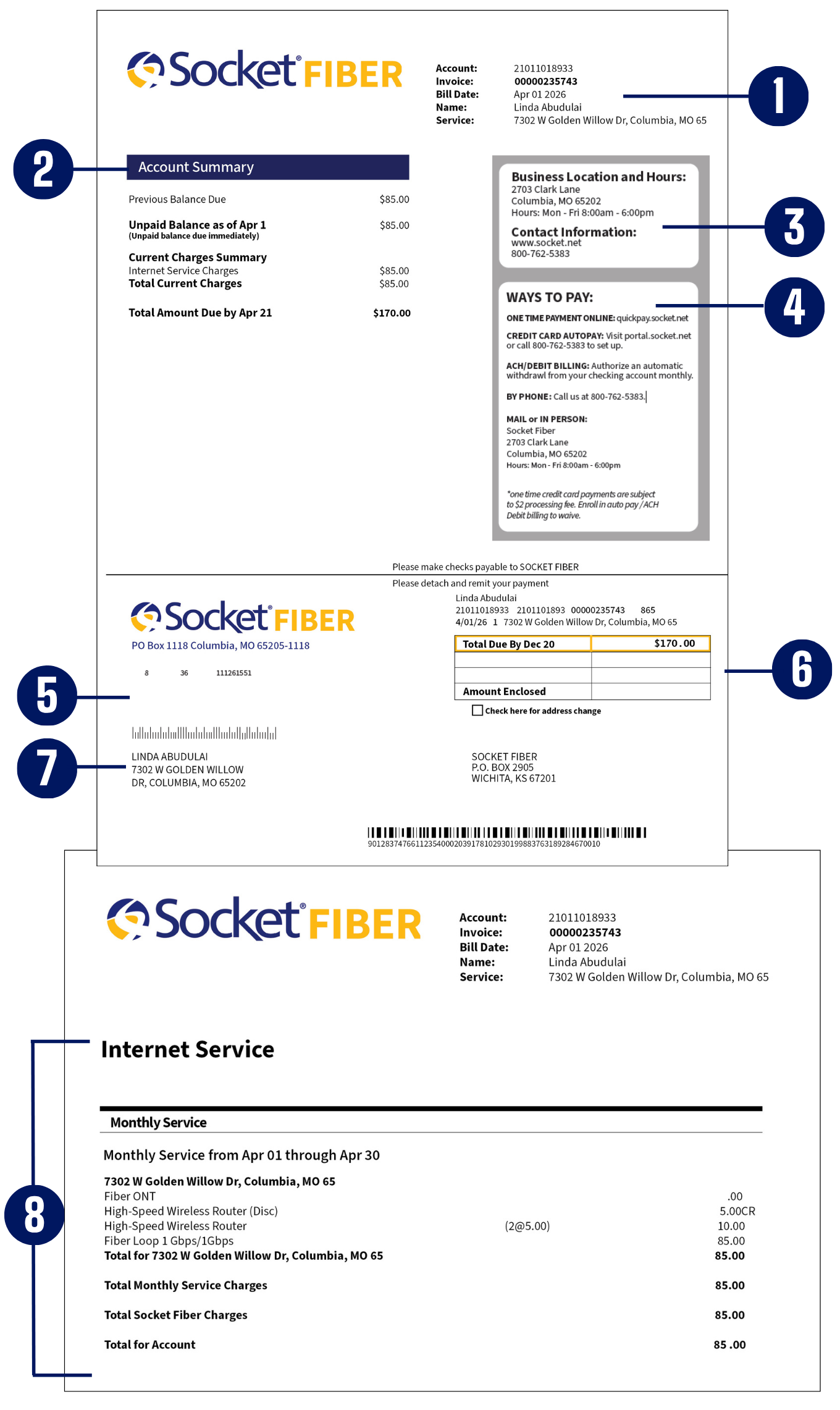 How to read your bill
